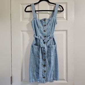 Reformation denim dress